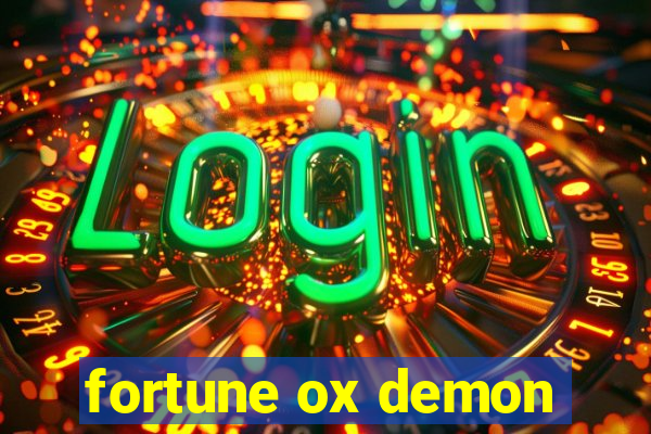 fortune ox demon